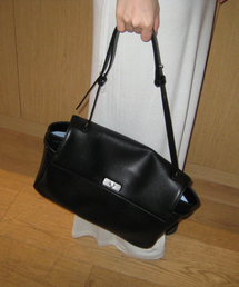 オルサッチェルバッグ BLACK