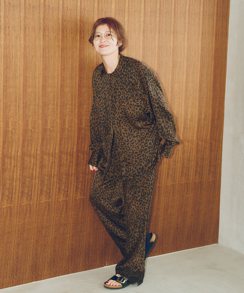Spick & Span(スピックアンドスパン)の「《別注カラー有り》ARCHIVE STANCE / アーカイブスタンス lace hem pants(その他パンツ・レディース・ブラウン/ブラック・FREE)」の11枚目の写真