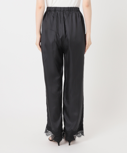 Spick & Span(スピックアンドスパン)の「《別注カラー有り》ARCHIVE STANCE / アーカイブスタンス lace hem pants(その他パンツ・レディース・ブラウン/ブラック・FREE)」の18枚目の写真