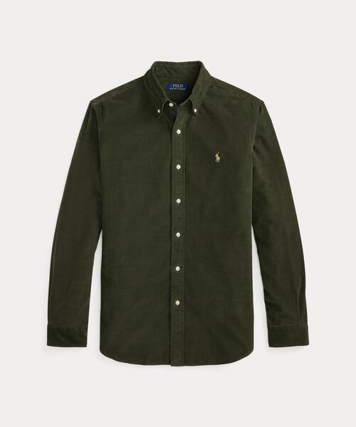 POLO RALPH LAUREN（ポロ ラルフ ローレン）の「クラシック フィット コーデュロイ シャツ（シャツ/ブラウス・メンズ・グリーン系1・XXL/XS/XL/S/M/L）」の8枚目の写真