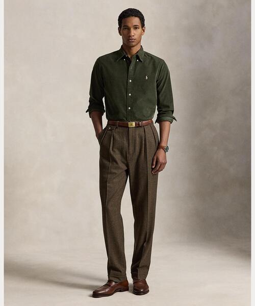 POLO RALPH LAUREN（ポロ ラルフ ローレン）の「クラシック フィット コーデュロイ シャツ（シャツ/ブラウス・メンズ・グリーン系1・XXL/XS/XL/S/M/L）」の7枚目の写真