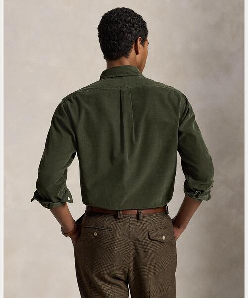 POLO RALPH LAUREN（ポロ ラルフ ローレン）の「クラシック フィット コーデュロイ シャツ（シャツ/ブラウス・メンズ・グリーン系1・XXL/XS/XL/S/M/L）」の6枚目の写真