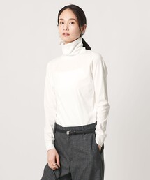 <SLOANE>タートルネック ロングスリーブ カットソー