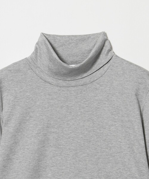 SLOANE(スローン)の「<SLOANE>タートルネック ロングスリーブ カットソー(Tシャツ/カットソー・レディース・グレー系/ホワイト・2)」の8枚目の写真