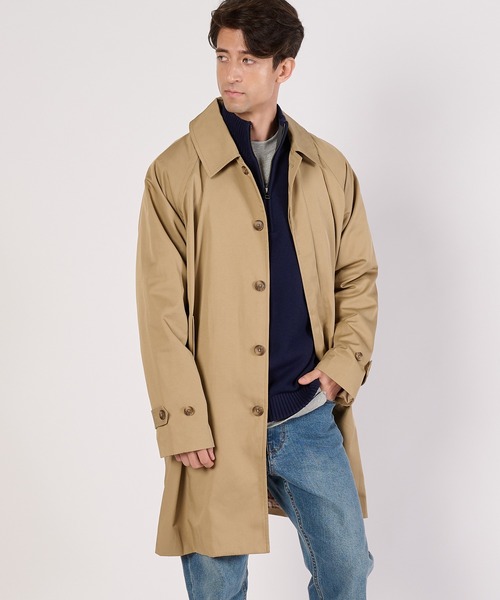 Eddie Bauer(エディーバウアー)の「ステンカラーコート(ステンカラーコート・メンズ・ダークブラウン/ブラック・M/L/XL/XXL)」の2枚目の写真