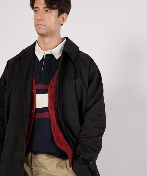 Eddie Bauer(エディーバウアー)の「ステンカラーコート(ステンカラーコート・メンズ・ダークブラウン/ブラック・M/L/XL/XXL)」の4枚目の写真