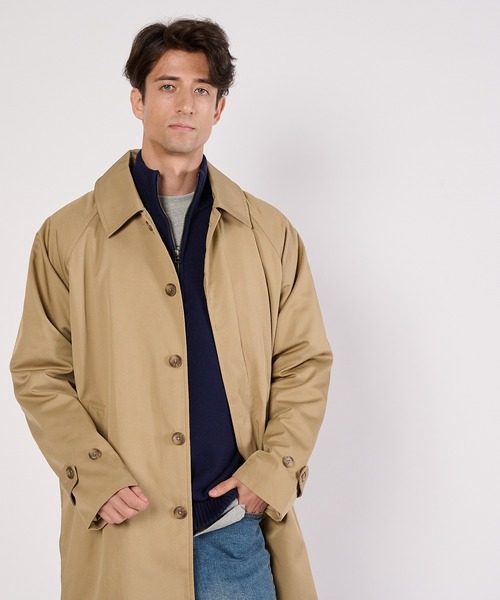 Eddie Bauer(エディーバウアー)の「ステンカラーコート(ステンカラーコート・メンズ・ダークブラウン/ブラック・M/L/XL/XXL)」の6枚目の写真