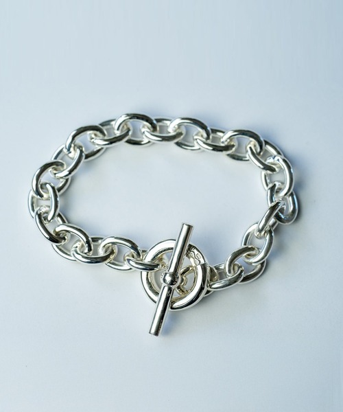 STUDIOUS(ステュディオス)の「【WAKAN SILVER SMITH】BN-034 Hook connect bracelet (Midium)(ネックレス・メンズ・シルバー・FREE)」の1枚目の写真