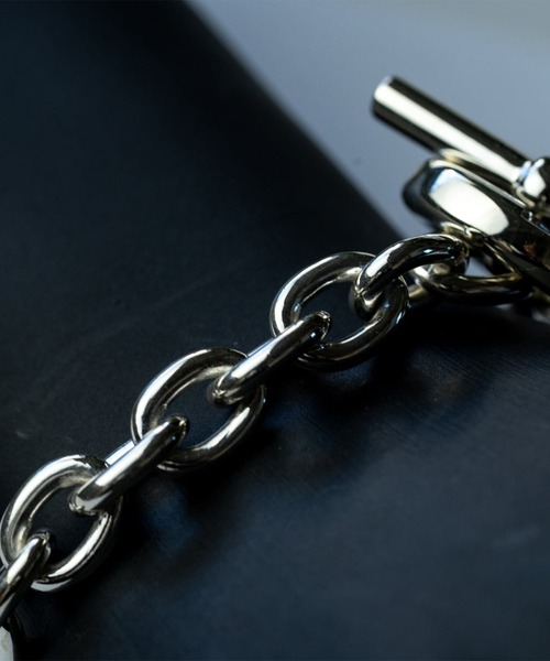 STUDIOUS(ステュディオス)の「【WAKAN SILVER SMITH】BN-034 Hook connect bracelet (Midium)(ネックレス・メンズ・シルバー・FREE)」の5枚目の写真