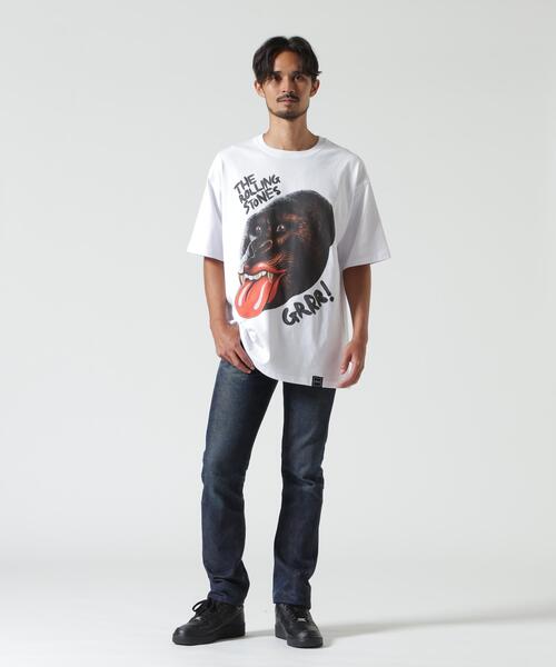 ROYAL FLASH(ロイヤルフラッシュ)の「U/MUSIC/ユーミュージック/THE ROLLING STONES GRRR! SS TEE(Tシャツ/カットソー・メンズ・ホワイト・M/L)」の2枚目の写真