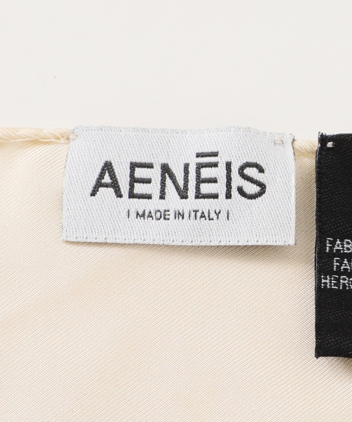 journal standard L'essage(ジャーナルスタンダードレサージュ)の「AENEIS/エネス Mur Floral Silk Scarf 90 スカーフ(バンダナ/スカーフ・レディース・ブラック・FREE)」の9枚目の写真