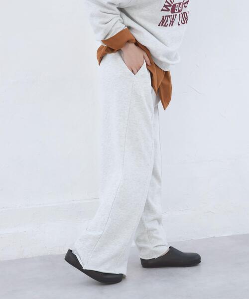 URBAN RESEARCH DOORS(アーバンリサーチドアーズ)の「『別注』Champion×DOORS SWEAT PANTS(その他パンツ・レディース・ネイビー/グレー/アイボリー・ONE)」の5枚目の写真