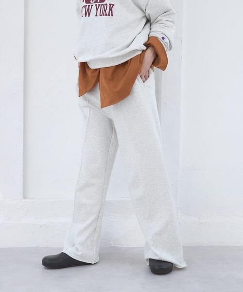 URBAN RESEARCH DOORS(アーバンリサーチドアーズ)の「『別注』Champion×DOORS SWEAT PANTS(その他パンツ・レディース・ネイビー/グレー/アイボリー・ONE)」の6枚目の写真