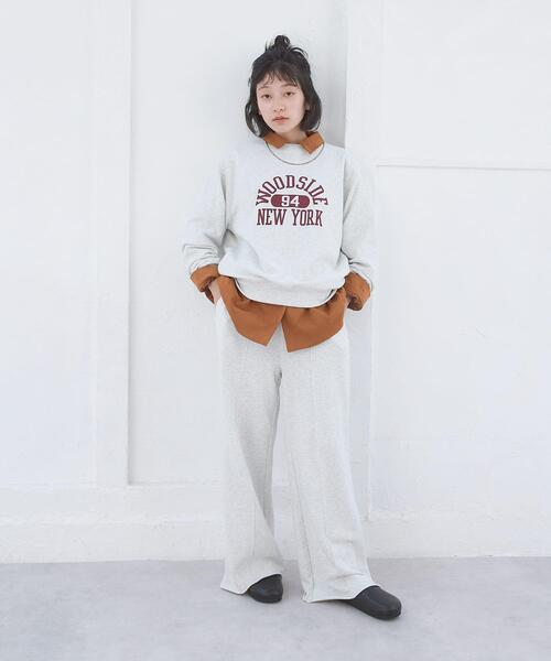 URBAN RESEARCH DOORS(アーバンリサーチドアーズ)の「『別注』Champion×DOORS SWEAT PANTS(その他パンツ・レディース・ネイビー/グレー/アイボリー・ONE)」の9枚目の写真