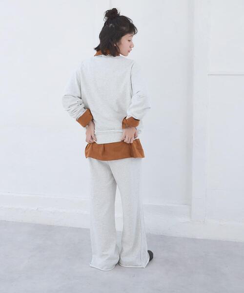 URBAN RESEARCH DOORS(アーバンリサーチドアーズ)の「『別注』Champion×DOORS SWEAT PANTS(その他パンツ・レディース・ネイビー/グレー/アイボリー・ONE)」の10枚目の写真