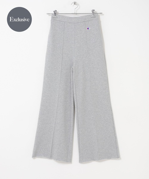 URBAN RESEARCH DOORS(アーバンリサーチドアーズ)の「『別注』Champion×DOORS SWEAT PANTS(その他パンツ・レディース・ネイビー/グレー/アイボリー・ONE)」の2枚目の写真