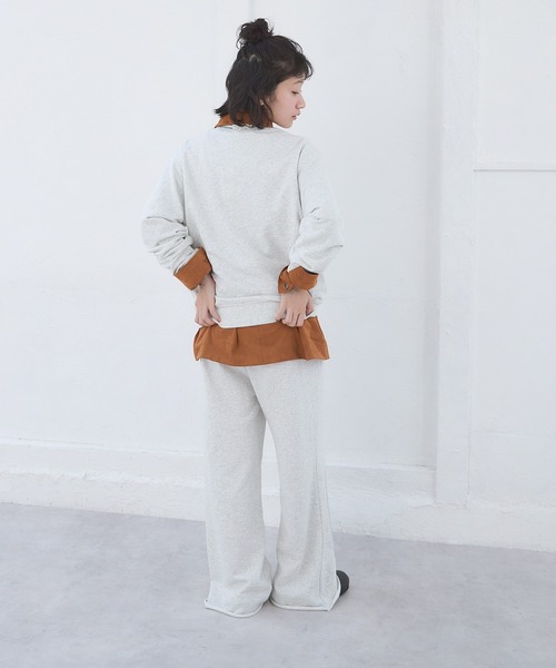 URBAN RESEARCH DOORS(アーバンリサーチドアーズ)の「『別注』Champion×DOORS SWEAT PANTS(その他パンツ・レディース・ネイビー/グレー/アイボリー・ONE)」の15枚目の写真