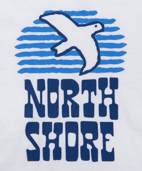 BIGWAVE COLLECTIVE(ビッグウェーブコレクティブ)の「NORTH SHORE T-SHIRT (WHITE)(Tシャツ/カットソー・メンズ・その他・LARGE/X-LARGE)」の4枚目の写真