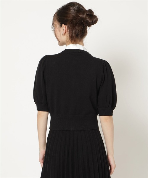 WILLSELECTION(ウィルセレクション)の「【Knit setup Series】リボンタイドッキングパフニット(ニット/セーター・レディース・モカ/ブルー/グレー/ブラック・FREE)」の16枚目の写真