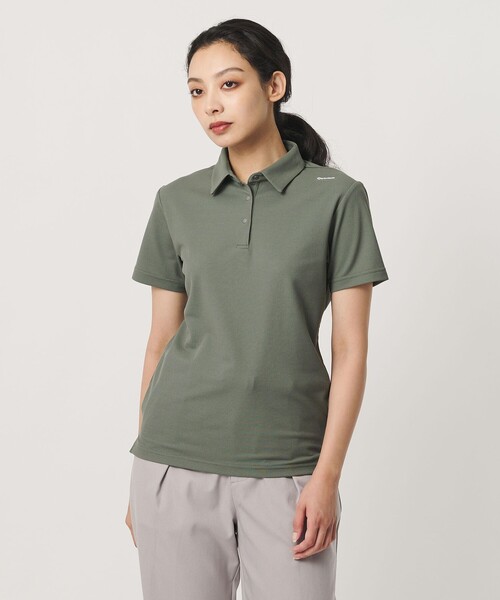 TaylorMade(テーラーメイド)の「【別注】<TaylorMade×UNITED ARROWS>ウィメンズ ポロシャツ(ポロシャツ・レディース・ネイビー/オリーブ・S/M/L)」の2枚目の写真
