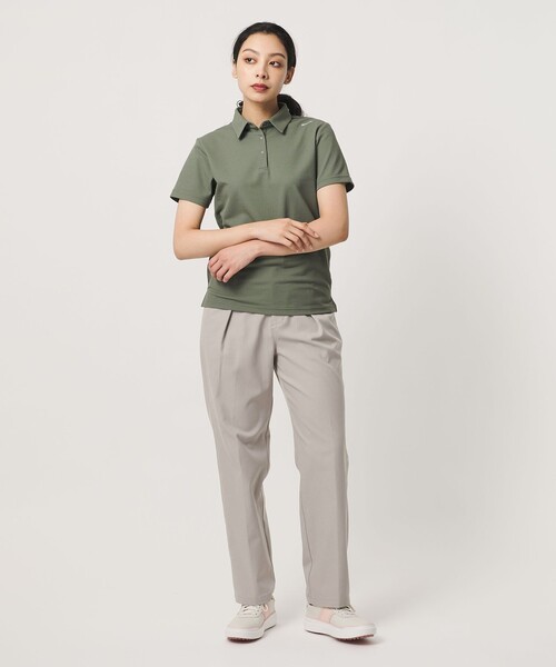 TaylorMade(テーラーメイド)の「【別注】<TaylorMade×UNITED ARROWS>ウィメンズ ポロシャツ(ポロシャツ・レディース・ネイビー/オリーブ・S/M/L)」の8枚目の写真