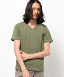GLOBAL WORK | ピグメントＶネックＴ/712587(Tシャツ/カットソー)