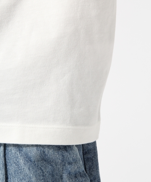 HARE（ハレ）の「【WEB限定アイテム】ＢＩＧポケットTEE（Tシャツ/カットソー・メンズ・ブラウン/オフホワイト/グレー/ブラック・SMALL/LARGE/MEDIUM）」の13枚目の写真