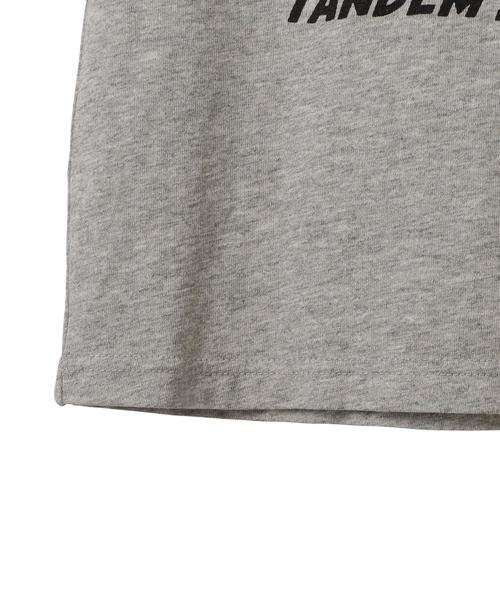 coen（コーエン）の「【coen kids】PARKIES(パーキーズ）サイクリング半袖Tシャツ(100～150cm)（Tシャツ/カットソー・キッズ・ケリー/グレー・110/130/100/150/120/140）」の6枚目の写真