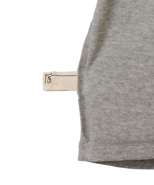 coen（コーエン）の「【coen kids】PARKIES(パーキーズ）サイクリング半袖Tシャツ(100～150cm)（Tシャツ/カットソー・キッズ・ケリー/グレー・110/130/100/150/120/140）」の8枚目の写真