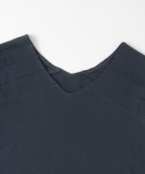 URBAN RESEARCH（アーバンリサーチ）の「UR 袖フリルTシャツ（Tシャツ/カットソー・レディース・ホワイト/ネイビー/イエロー/カーキ・FREE）」の10枚目の写真