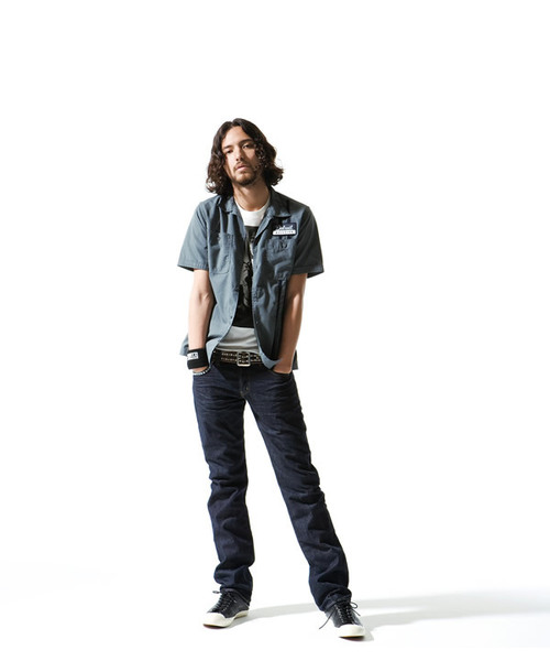 ヒステリックグラマー スタッズベルトコンバットシューズ ホワイト 24cm 厚底 ヒステリックグラマー アイレット ベルト コンバットスニーカー 黒 24