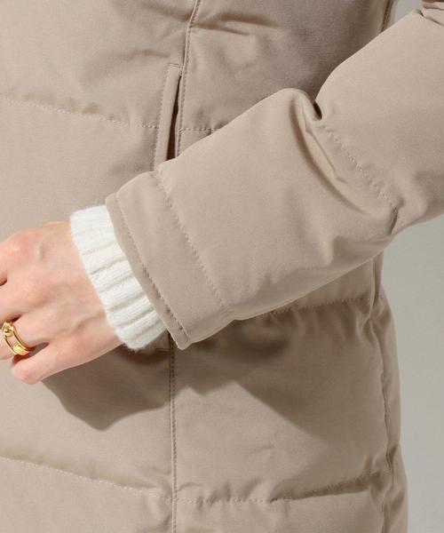 UNITED ARROWS（ユナイテッドアローズ）の「＜CANADA GOOSE(カナダグース)＞ BELLEVILLE 2015 FW（ダウンジャケット/コート・レディース・ベージュ・MEDIUM/SMALL）」の14枚目の写真