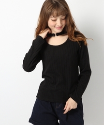 Heather | チョーカーカットトップス　738286 (Tシャツ/カットソー)