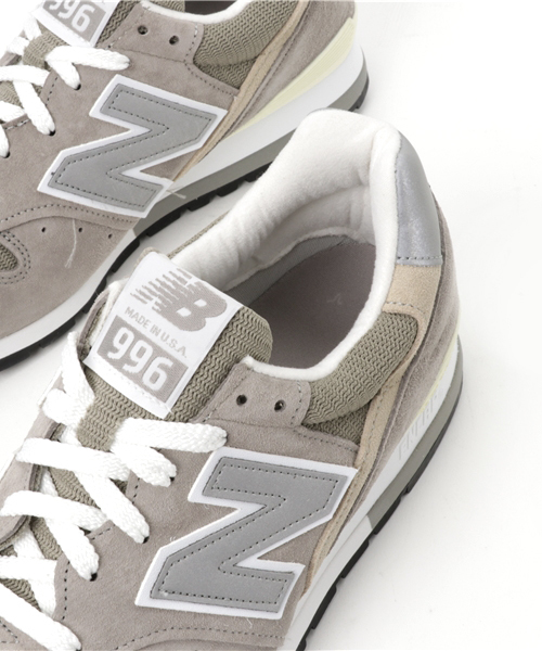 NEW BALANCE（ニューバランス）の「【NEW BALANCE】 M996 USA（スニーカー・メンズ・グレー/ネイビー・26/27/28）」の7枚目の写真