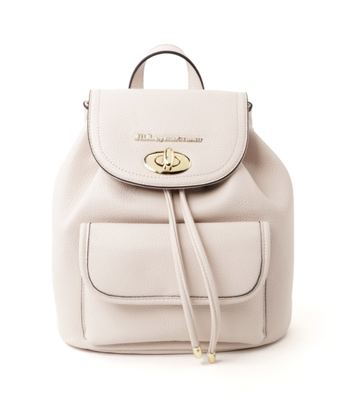 JILL by JILL STUART(ジルバイジルスチュアート)の「SOFTLY BACKPAC(トートバッグ・レディース・ベージュ/ピンク/ブラック・フリ-)」の3枚目の写真