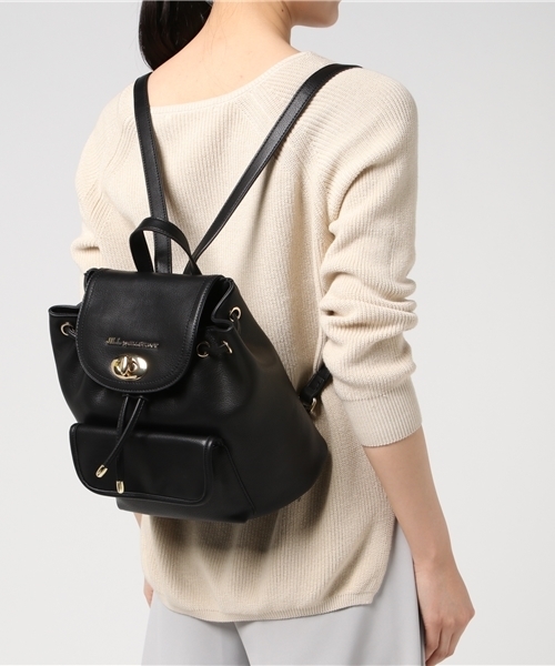 JILL by JILL STUART(ジルバイジルスチュアート)の「SOFTLY BACKPAC(トートバッグ・レディース・ベージュ/ピンク/ブラック・フリ-)」の11枚目の写真