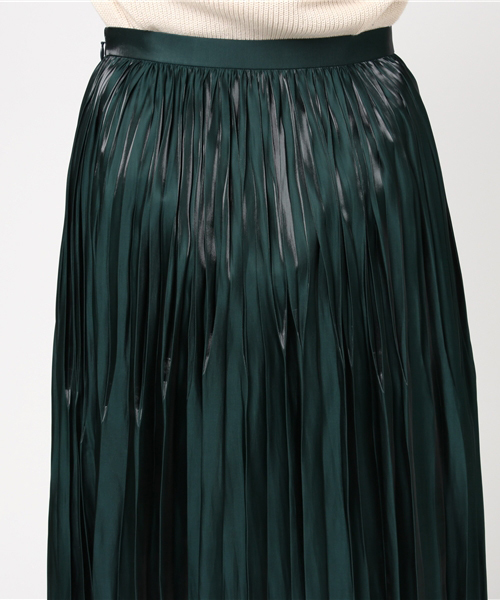 UNITED TOKYO（ユナイテッドトウキョウ）の「ブライトオーロラプリーツスカート（スカート・レディース・グリーン/ピンク/ゴールド・1）」の11枚目の写真