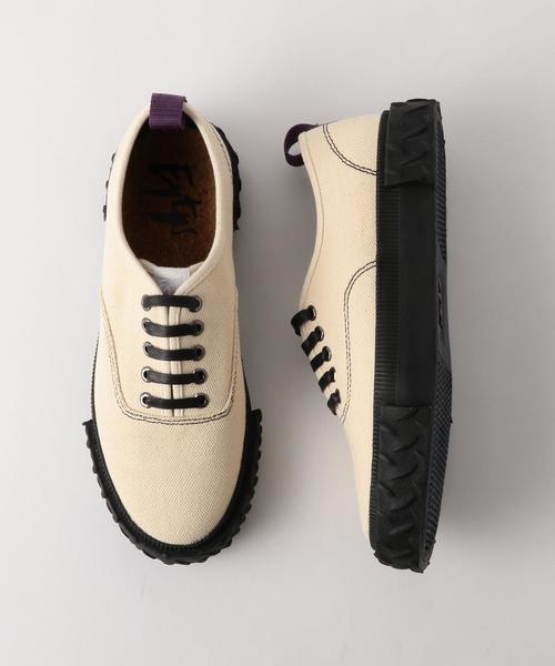 EYTYS（エイティス）の「Eytys（エイティーズ） viper canvas（スニーカー・メンズ・ブラック/ベージュ・43/42/41/44）」の2枚目の写真