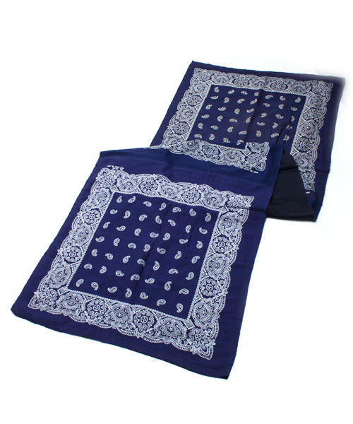 NEXUSVII（ネクサスセブン）の「NEXUSVII BANDANA STOLE（ストール/ショール・メンズ・レッド/ネイビー・フリー）」の5枚目の写真