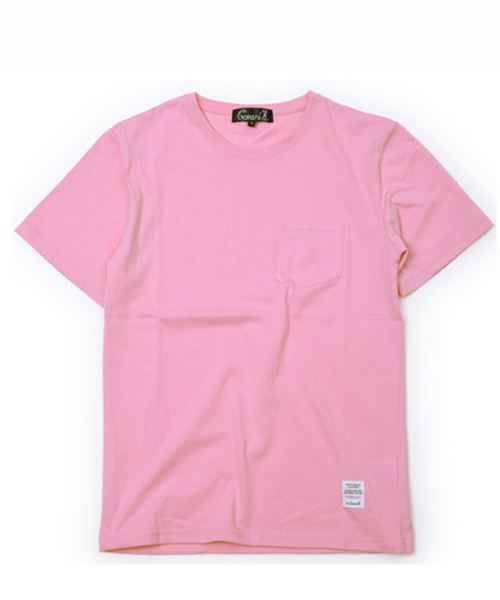 SILVER BULLET（シルバーバレット）の「『CavariA/キャバリア』ポケット付きクルーネック半袖Tシャツ（Tシャツ/カットソー・メンズ・ネイビー/オレンジ/グレー/ホワイト/ブラック/カーキ/ライトピンク/ピンク系その他/イエロー系その他・L/M/XL）」の18枚目の写真