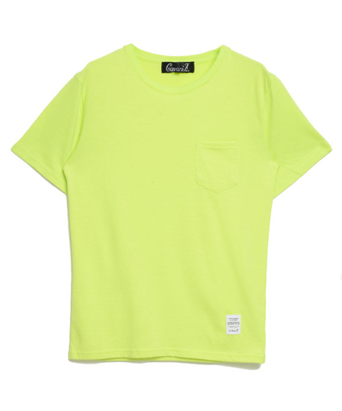 SILVER BULLET（シルバーバレット）の「『CavariA/キャバリア』ポケット付きクルーネック半袖Tシャツ（Tシャツ/カットソー・メンズ・ネイビー/オレンジ/グレー/ホワイト/ブラック/カーキ/ライトピンク/ピンク系その他/イエロー系その他・L/M/XL）」の20枚目の写真