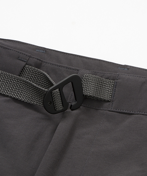 WORK NOT WORK URBAN RESEARCH（ワークノットワークアーバンリサーチ）の「WORK NOT WORK ピーチナイロンタックイージーショートパンツ　（その他パンツ・メンズ・チャコールグレー/オリーブ・SMALL/MEDIUM/LARGE）」の8枚目の写真