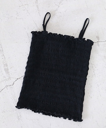 N.（N. Natural Beauty Basic） | ◆シャーリングレースキャミソール(キャミソール)