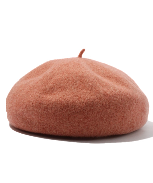 BEAMS BOY(ビームスボーイ)の「BEAMS BOY / WOOL ベレー11FW(ハンチング/ベレー帽・レディース・ベージュ/ピンク/レッド/オレンジ/ミント/ブルー・ONE SIZE)」の8枚目の写真