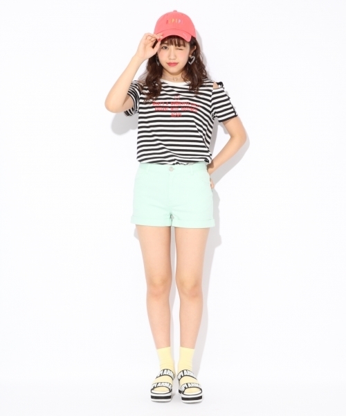 repipi armario(レピピ アルマリオ)の「ベーシックカラーショートパンツ2(その他パンツ・キッズ・レッド/グリーン/ネイビー/イエロー/その他1・X-SMALL/MEDIUM/SMALL/LARGE)」の6枚目の写真