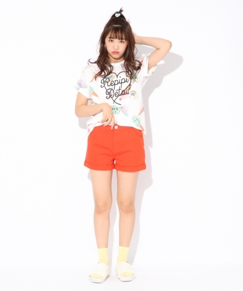 repipi armario(レピピ アルマリオ)の「ベーシックカラーショートパンツ2(その他パンツ・キッズ・レッド/グリーン/ネイビー/イエロー/その他1・X-SMALL/MEDIUM/SMALL/LARGE)」の8枚目の写真