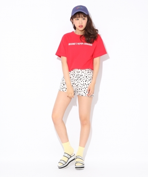 repipi armario(レピピ アルマリオ)の「ベーシックカラーショートパンツ2(その他パンツ・キッズ・レッド/グリーン/ネイビー/イエロー/その他1・X-SMALL/MEDIUM/SMALL/LARGE)」の9枚目の写真