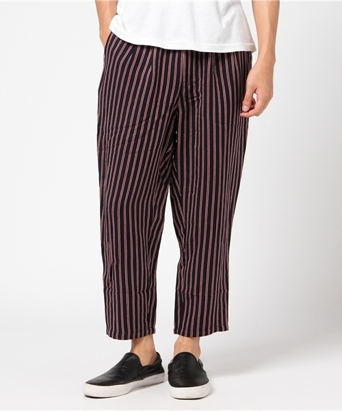 WEGO（ウィゴー）の「WEGO/リラックスリネンアンクルパンツ（スラックス・メンズ・ブラック/ブルー系その他4/レッド系その他4/グレー/ブルー・LARGE/MEDIUM/SMALL）」の15枚目の写真