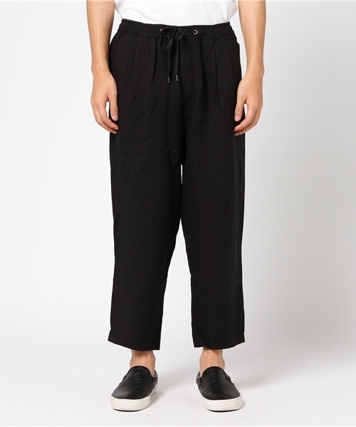 WEGO（ウィゴー）の「WEGO/リラックスリネンアンクルパンツ（スラックス・メンズ・ブラック/ブルー系その他4/レッド系その他4/グレー/ブルー・LARGE/MEDIUM/SMALL）」の22枚目の写真