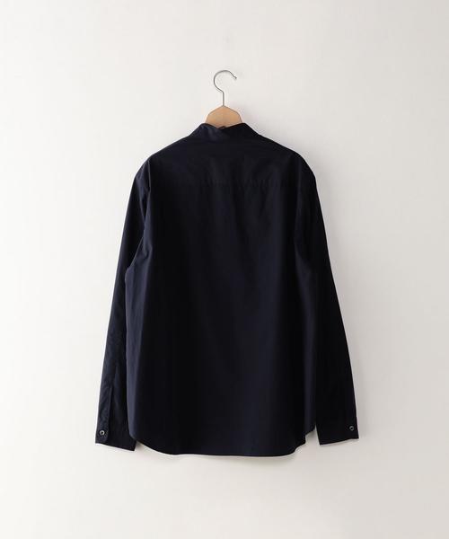 Steven Alan（スティーブンアラン）の「＜Steven Alan＞ SATIN PULLOVER REG SHIRT/ｼｬﾂ（シャツ/ブラウス・メンズ・ネイビー/ライトブルー・SMALL/MEDIUM/LARGE/X-LARGE）」の11枚目の写真